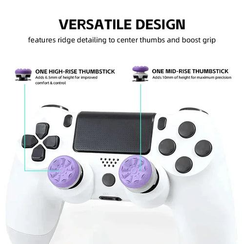 High-Rise Precision Thumb Grips for PS4 & PS5